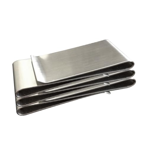 Healvian Metal Money Clip Cash Clip Men Slim Credit Card Wallet Multifunctional