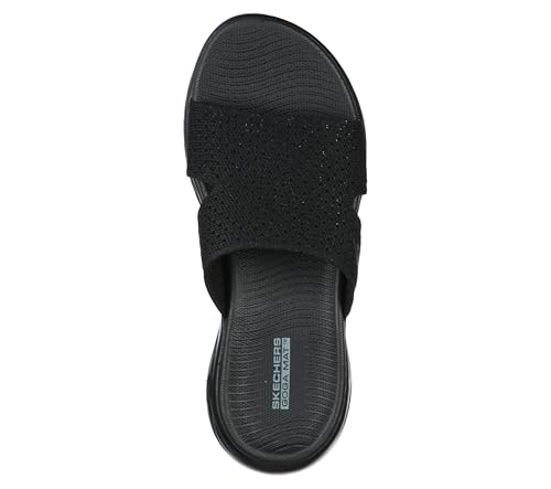 Image of Skechers Women's On-the-go 600 Stretch Knit Slides