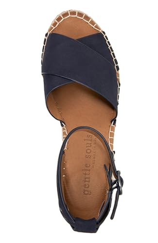 Image of Gentle Souls by Kenneth Cole womens Charli X Band Buckle Heeled Sandal