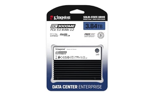 Image of Kingston Enterprise 3.84TB DC3000ME | TCG Opal U.2 PCIe 5.0 NVMe SSD | SEDC3000ME /3T8