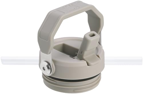 Image of Stanley IceFlow Flip Straw 2.0 Water Bottle 16 OZ | Built-In Straw with Larger Opening | Lightweight & Leak-Resistant | Insulated Stainless Steel | BPA-Free | Ash