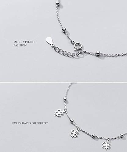 Anklet S925 silver sous forme de perles légères, le cadeau idéal pour elle - 2