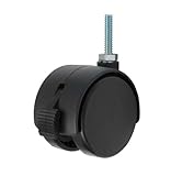 Twin Wheel Caster Solutions TWHN-50N-T03-BK-B 2