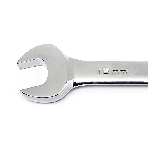 GEARWRENCH 12 Pt. Ratcheting Combination Wrench Set, 16 Pc. Metric - 9416