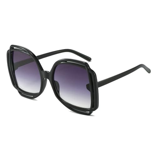 willochra Oversized round Butterfly Sunglasses for Women Fashion Outdoor Cat Eye Sunglasses Female Party Shades Glasses