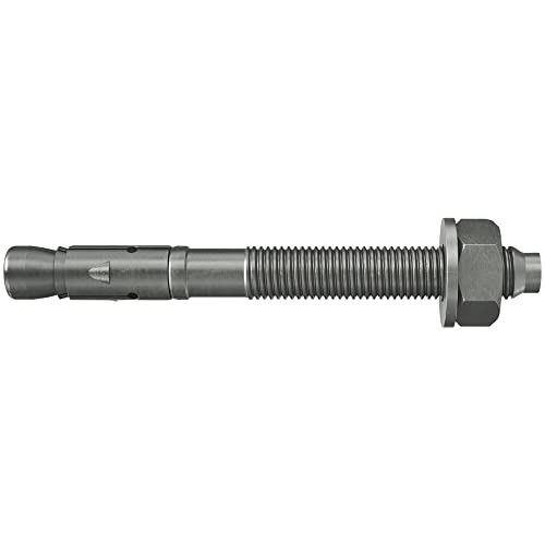 Image of fischer 563918 10 /10 Bolt Stainless Steel, Steel Anchor for The Highest Demands in a Practical Bucket, Pack of 145 FAZ II, Silver