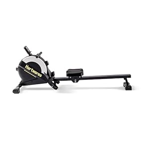 Rowing Machines for Home,Hartwares Magnetic Rowing Machine with 77lbs High Resistance Rowing Machine,16 Levels of Quiet Resistance,Rower Machine for Home Row Machine,App Compatible,LCD Monitor