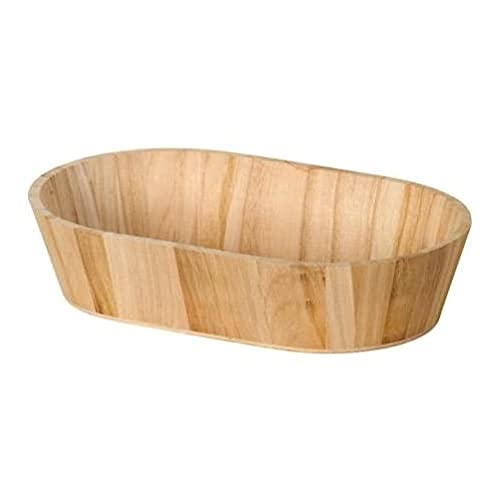 Artemio Corbeille en Bois Ovale, Bois, Beige, 28 x 6 x...
