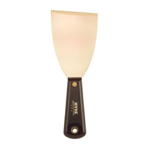 Hyde Tools Brass Stiff Chisel Scraper Cover