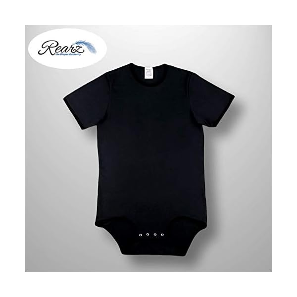 Rearz-Snap-Crotch-Bodysuit-Black Rearz - Snap Crotch Bodysuit - Black (4X-Large)