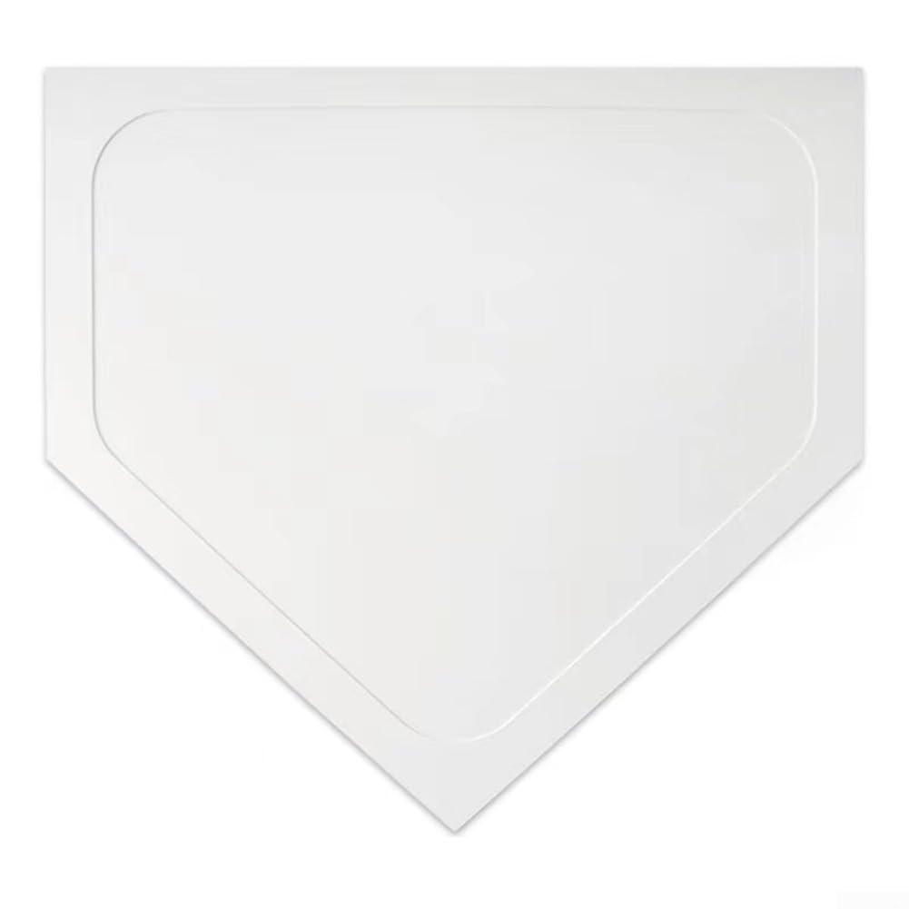 QuivyLivy Baseball Plates Including Home PlatePitcher's Mat And Base Pads Wear-Resistant Training Practice Equipment For Team Games And Outdoor Drills For Baseball(Plate pad)