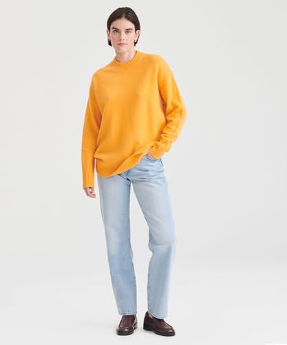 Image of NAADAM Womens Luxe Cashmere Oversized Crewneck Sweater