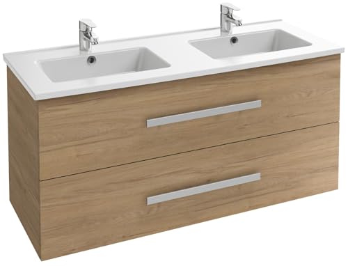 Jacob Delafon Meuble Double Vasque 120 cm Ola UP Chene Colorado, Brown
