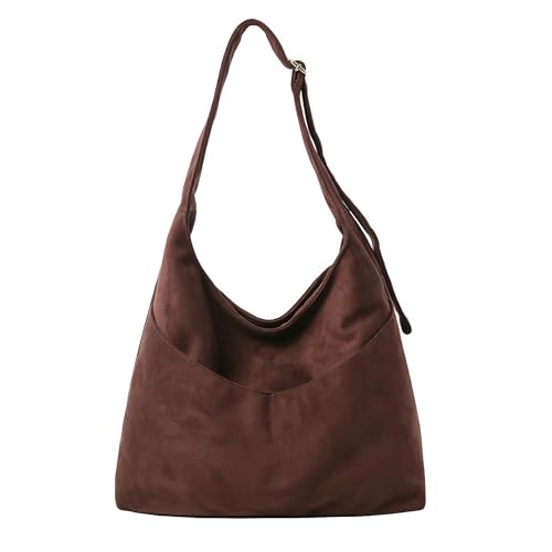 Bolso de Hombro de Gamuza para Mujer, Gran Capacidad miniatura 1