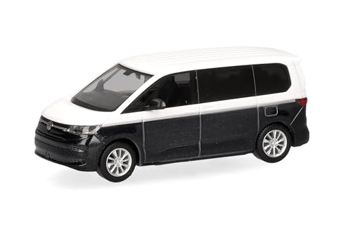 Jouet de collection VW Multivan Herpa 1:87 bicolore plastique pour passionné