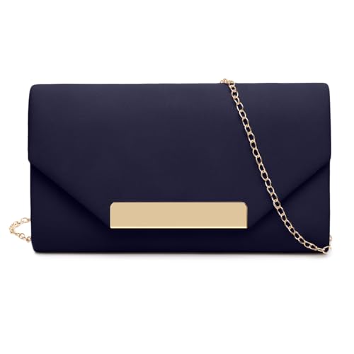 Image of Clutch Purses for Women Evening Bag Faux Suede Formal Party Wedding Cocktail Prom