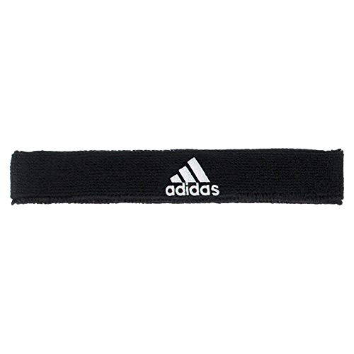 adidas Interval Slim Headband, Black/White, One Size