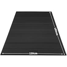 Foldable Wide & Large Yoga Mat Cushioned, Compact & Easy to Store | 6mm & 8mm Thick | For Home, Gym, Travel, Yoga, Pilates & Floor Exercises