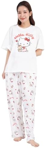 Amazon | [SAZAC] ハローキティ セットアップパジャマ パウダー