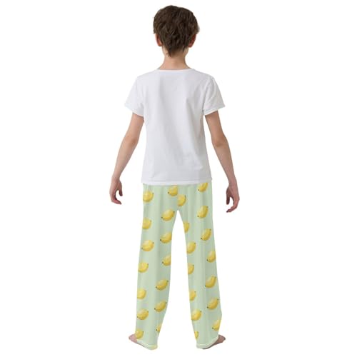 Pajama Bottoms, Pajamas Long Pant Cartoon Lemons Lounge Wear Casual Sleep Pants Soft Pjs Sleepwear3