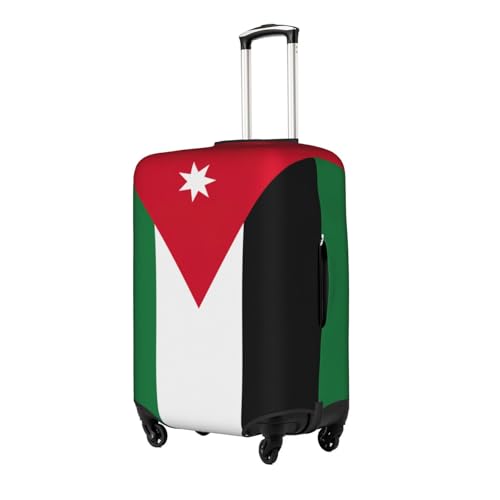 Housse de valise drapeau jordanien blanc pour repérer votre bagage - 2