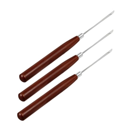 Set 3 piezas herramientas mezcla para uñas miniatura 1