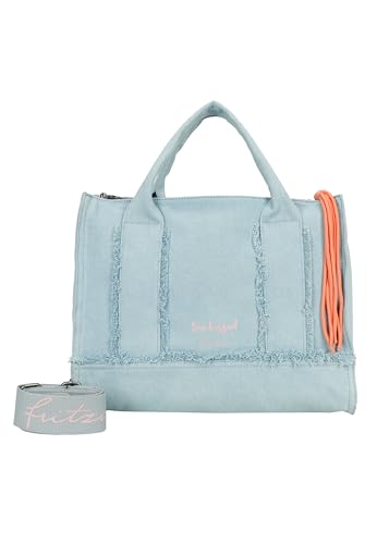 Sac de courses femmes bleu Fritzi aus Preussen, fini le manque de place avec ce grand cabas