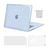 Y compris le couvercle du clavier pour la peau et le protecteur d'écran pour protéger votre clavier et votre écran contre les déversements. Le petit sac de rangement maintient la souris et les écouteurs bien organisés. 1 an de garantie sur chaque coque, couverture du clavier