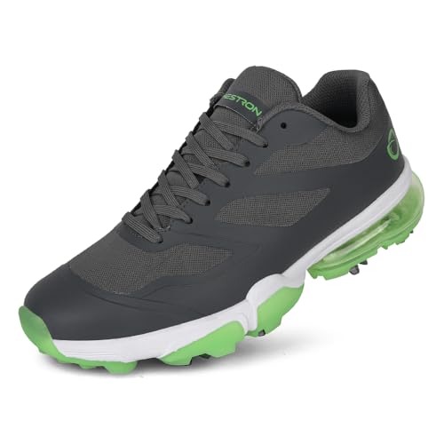 Image of THESTRON New Men Golf Shoes 8 Spikes Professional Outdoor Golf Sport Sneaker for Men