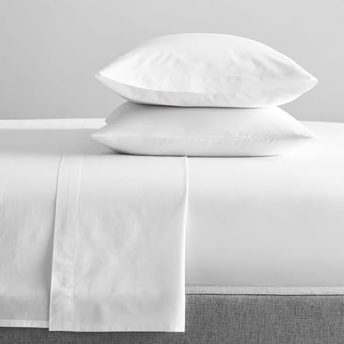 El Mejor Listado de Sabanas King Size Algodon , tabla con los diez mejores. 47 Rosewood - Sabanas King Size Juego Completo, Sabanas Algodon 100% 300 Hilos, King de Lujo de 4 Piezas, Incluye Fundas Almohada - Color Blanco