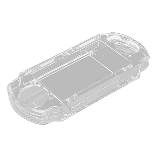 Coque de protection universelle pour PSP 2000 3000 - Coque transparente antichoc et anti-rayures avec support de film glissant en polycarbonate