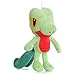 Qarunt Treecko Peluches Toy, Anime Série de Jeux de Peluche Toys, poupées en Peluche des Animaux Doux, pour Les Enfants Anniversaire, 28cm