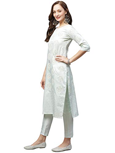 Image of ZIYAA Women's Synthetic Kurta
