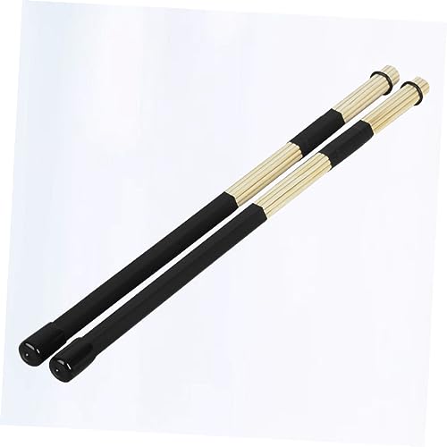 2 Baquetas de Bambú con Rack y Cepillo para Percusión miniatura 6