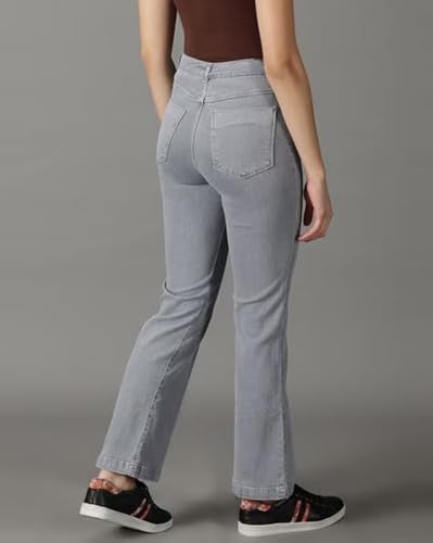Image of ADBUCKS Women's Wide Leg Fit Mid Rise Bootcut Jeans Bell Bottom Jeans II Wide Leg