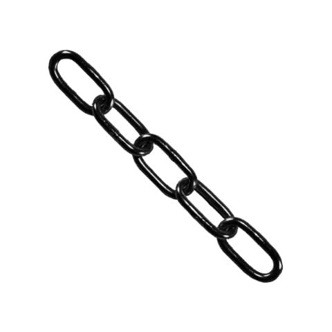 Faithfull - Cadena de Acero Suave de 4mm x 2,5m en Negro Cover