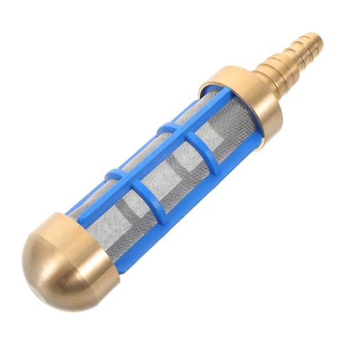TOYANDONA Wasserfilter Für Hochdruckreiniger Sedimentfilter Aus Kupfer Und Edelstahl Für Autowaschanlagen Und Gartenreinigung Mit Beschwerter Saugseite Für Effektive Schmutzabweisung