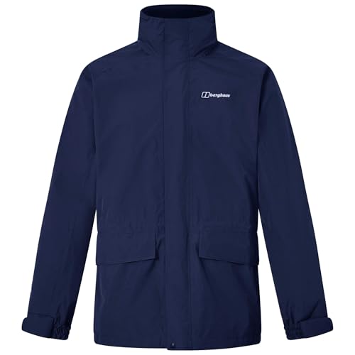 Berghaus Mens Cornice Interactive Gore-Tex Waterproof Shell Jacket | Durable Rain Coat | Breathable Waterproof Jacket Dusk S