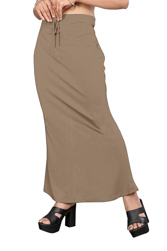 Image of Nexsus Stretchable Saree Shapewear | Petticoat for Women | Cotton Blended | Skirts for Women | Shape Wear Dress for Saree | Available in 80+ Colors and Plus Sizes