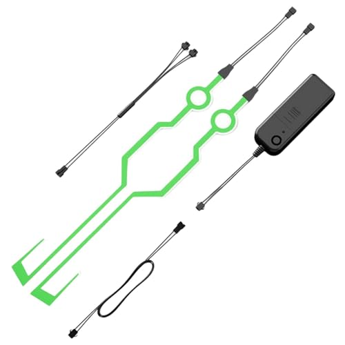 Helm Light Strip - Veiligheidswaarschuwingslicht,Motorfiets Helmen LED Light Helmen Accessoires voor lichtstrips