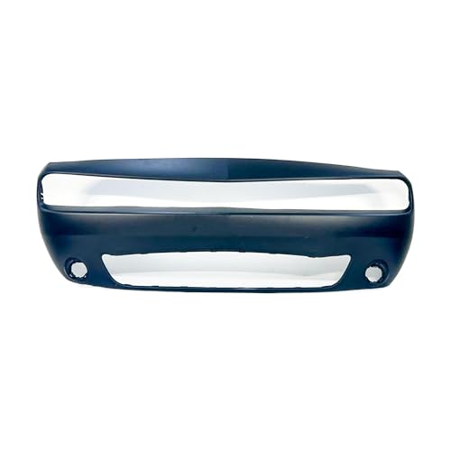 Image of FitParts Compatible with Dodge Challenger 2015-2023 Front Bumper Cover | Primed, With Fog Light Holes, Ready to Paint, OEM 68258730AB, CH1000A20
