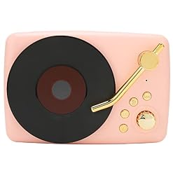 Haut-Parleur Bluetooth Stéréo USB Charge Retro Turntable Design Portable Mini Haut-Parleur sans Fil pour Home Party… - Les Beatles, Paul McCartney, John Lennon, RIngo Starr, George Harrison Haut-Parleur Bluetooth Stéréo USB Charge Retro Turntable Design Portable Mini Haut-Parleur sans Fil pour Home Party… – Image 6
