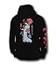 Riot Society Geisha Samurai Mens Hoodie - Black, Large
