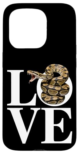 �{�[���p�C�\�� �T���O���X���D�� ঒��� �w�r Ball Python Snake Owner Love �X�}�z�P�[�X iPhone 15 Pro �p