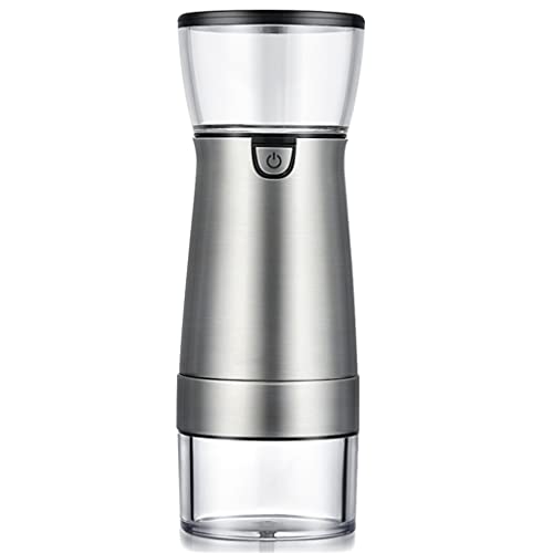 Hbao USB Elektrische Kaffeemühle Wiederaufladbare Kaffeebohnenmühle Maschine Einstellbare Edelstahl Gewürze…