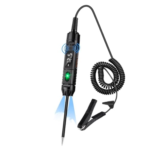 Testeur de lumière automobile pour vérifier les fusibles et circuits 72V