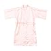 Generisch Bambino Silk Silk Robe Bambini Vestiti di notte Vestiti Accappatoio per Baby Satin Girls Cappotto & Giacca, beige., 2-3 Anni immagine