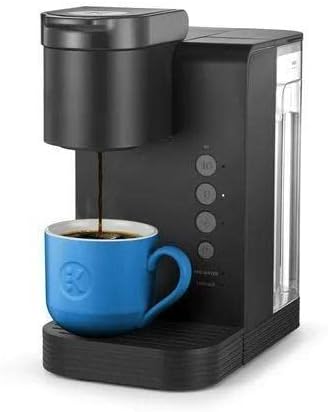 Fivean K Express Essentials Single Serve K Cup Pod Coffee Maker, Black