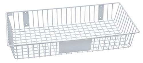 212 Main 24 x 12 x 4 in. Wire Basket - White