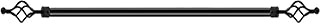 Roman Pole Style Extendable Curtain Rod